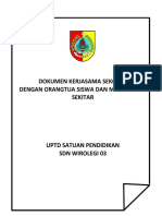 34 Dokumen Kerjasama Sekolahdengan Orang Tua Siswa Dengan Masyarakat Sekitar