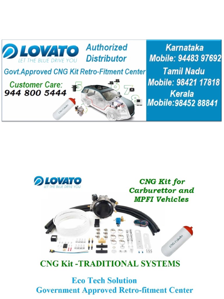 CNG Kit with Cylinder Guide | PDF