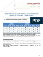 Indicatori Statistici Ian 2023