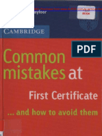 Common Mistakes