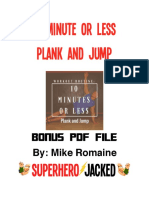 Plank and Jump PDF - 105924