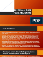 Kependudukan Dan Pembangunan