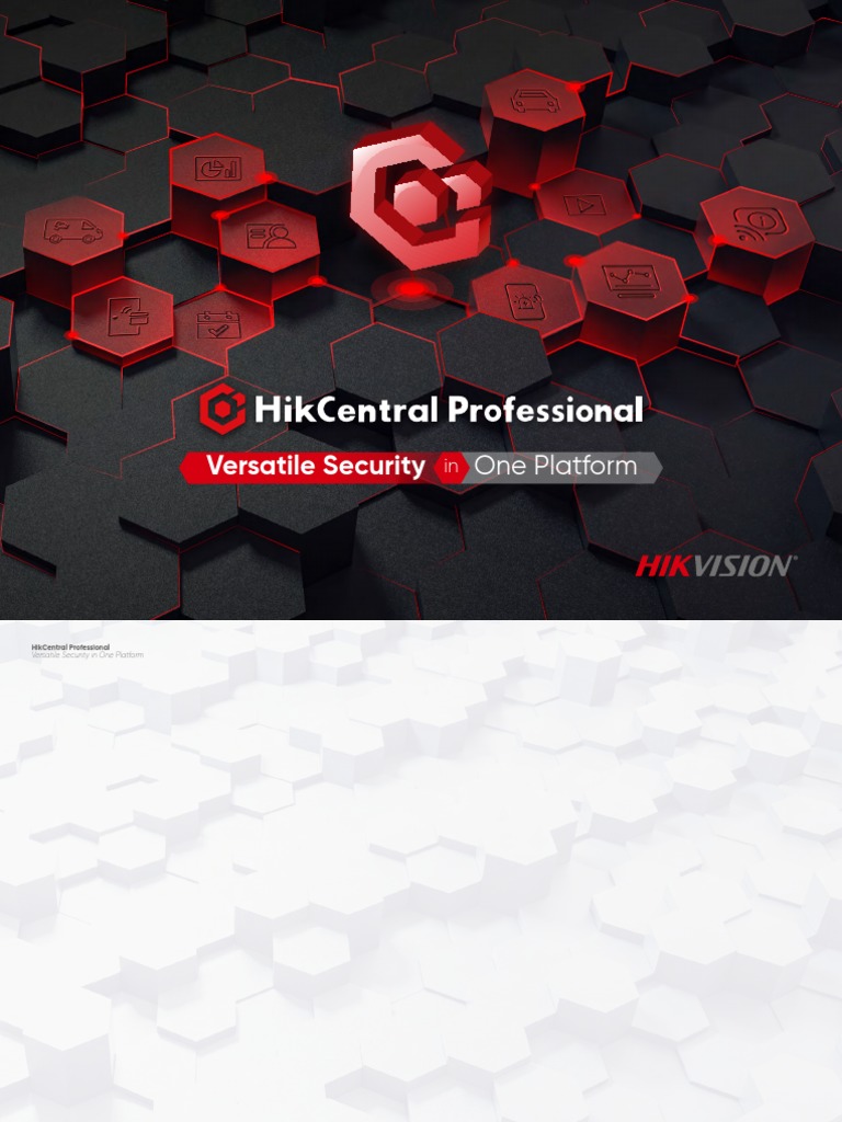 HikCentral Professional: Versatile Security Platform | PDF | Security ...