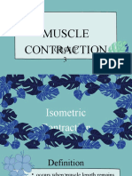 Muscle Contraction - Group 3