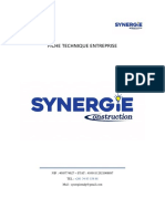 Fiche Tech Synergie Construction 2nd