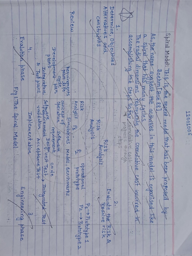 Spiral Model in Software Engineering | PDF | Software Development