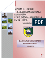 Laporan Kinerja Perangkat Daerah (LKPD) - 2
