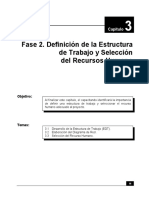 06 - Cap3Definición de La Estructura de Trabajo y Selección D