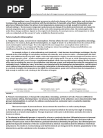 LESSON 4 Metamorphism