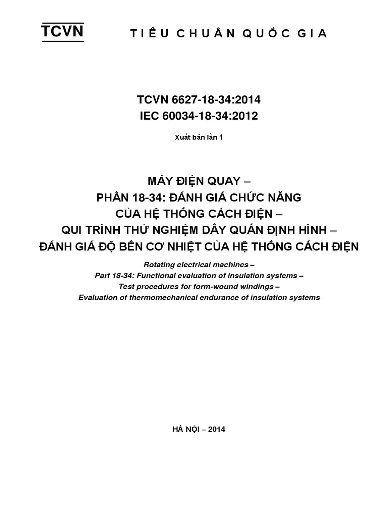 TCVN 6627-18-34 - 2014 | PDF