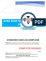 PASHA ICT Computer Packages