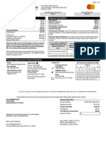 Payment Information Summary of Account Activity: March