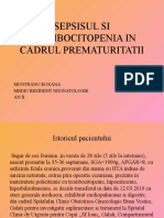 Sepsis Prezentare de Caz