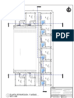 ESC 1/100 Planta Humanizada 1º Andar: Notas