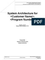 System Architecture Template