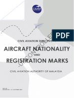 CAD 7 Aircraft Nationality and Registration Marks ISS02 - REV00