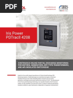 Iris PD Trac Manual | PDF | Electric Generator | Instrumentation