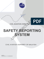 CAD 1900 Safety Reporting System 1