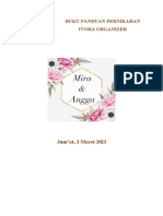 Buku Panduan Akad Nikah Mira & Angga 3 Maret 2023