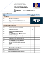 Nemenzo Demo Teaching Rubric