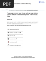 Power Asymmetry and Threat Points Negotiating China S Infrastructure Development in Southeast Asia