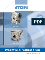 TRISTON Wormwielreductoren Brochure