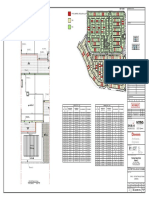 Planta general con notas clave para villas tipo C