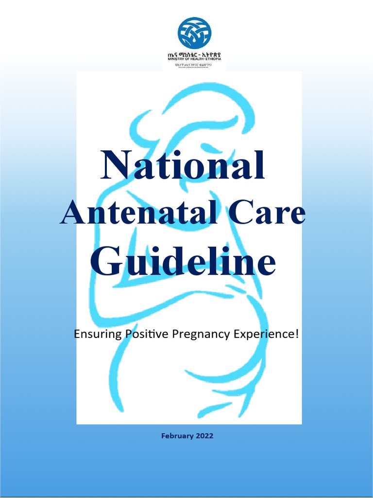 National Antenatal Care Guidelines 2022 | PDF | Pregnancy | Maternal Death