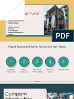 2KLPD Ethanol Plant Report