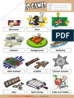 Board Games Esl Picture Dictionary For Kids - (Chiasesachtienganh)