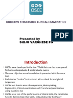 Objective Structured Clinical Examination 