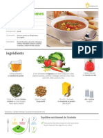 Fondation Olo Recette Soupe Legumes