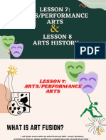Bsa 2 Group 3 - Lesson78 - Arts Appreciation
