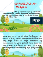 Q1 - ARPAN - MOD 6 - Nakaguguhit NG Payak Na Mapa NG Komunidad