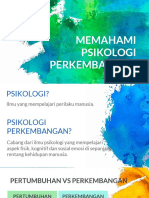 Memahami Psikologi Perkembangan