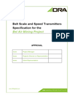 X - PGNDP0464-03-ECI-SPC-015 Belt Scale and Speed Transmitters Specification RevA