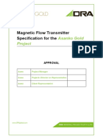 X PGNDP0464 03 ECI SPC 017 Magnetic Flow Transmitter Specification RevA