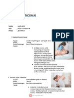 Terapi Manualthoracal: 1.supi Net Hor Aci CT Hrust