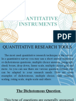 Quantitative Instrument