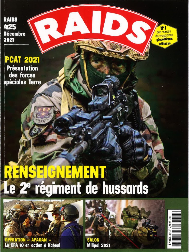 NP-Magazine RAIDS 425 - Decembre 2021 - Couv+pages 36 À 47 - Le 2éme ...