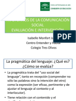 Trastornos pragmáticos: evaluación e intervención