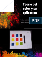 Teoria Del Color y Su Aplicacion