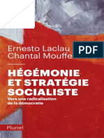 Hégémonie Et Stratégie Socialiste (Chantal Mouffe)