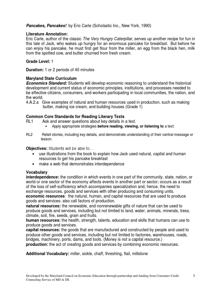 1 PancakesPancakes PDF Pancake Spoon