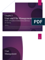 Ch5 User and File Management