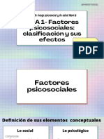 Factores Psicosociales y de Riesgo