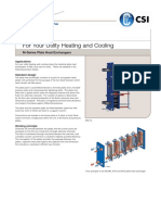 M Series Plate Heat Exchanger Data Sheet