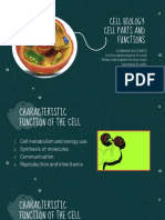 Cell Biology: Parts, Functions and Characteristics