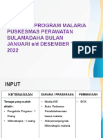 Evaluasi Malaria