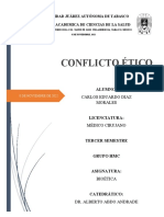 Ensayo - Conflicto Ético